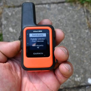 Kontrola pošty na zařízení Garmin inReach Mini