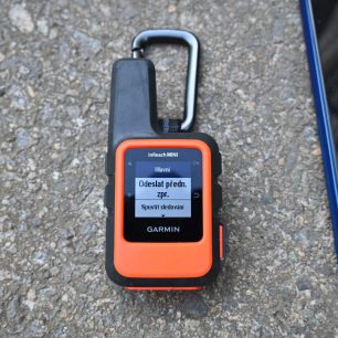 Možnost odeslání přednastavené zprávy - Garmin inReach Mini