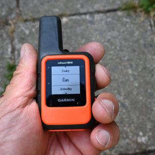 Různá nastavení - čas, jednotky, zvuky - Garmin inReach Mini