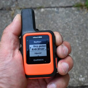 Sdílení polohy pomocí MapShare - Garmin inReach Mini