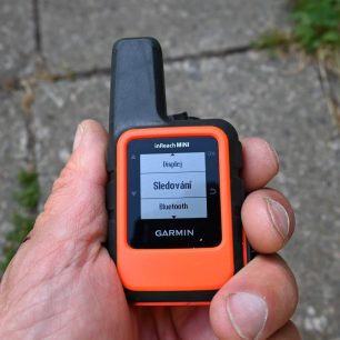 Spuštění SLEDOVÁNÍ na zařízení Garmin inReach Mini