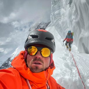 Tomáš Petreček na expedici Muchu Chhish 2021, Karakoram, Pákistán.