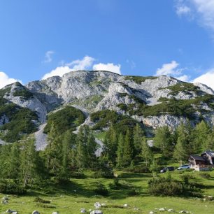 Vrchol Traweng, Gamsblick Klettersteig, Tauplitzalm, Totes Gebirge, rakouské Alpy