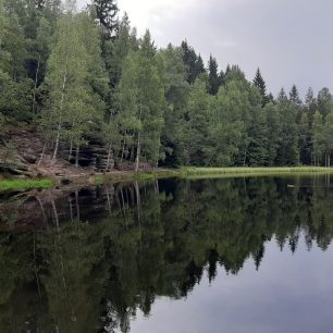 Černé jezírko, Jiráskovy skály, Bischofstein