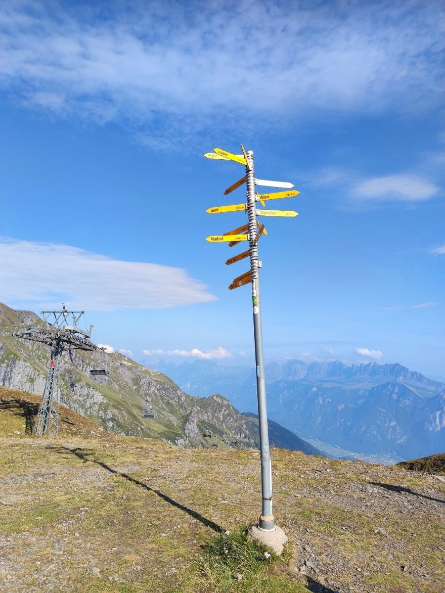 Okruh kolem 5 jezer, Pizol, 5-Seen-Wanderung, švýcarské Alpy