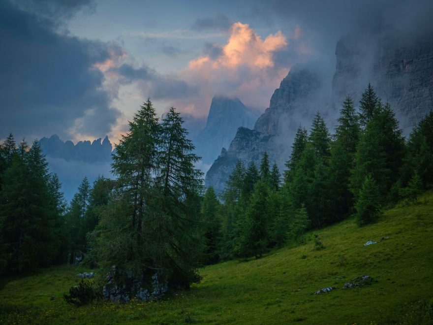 Alta Via 1, trek přes Dolomity, italské Alpy. Foto Michaela Hrdá