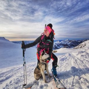 Lucka Kutrová na skialpech v Rakousku. Marvelova nejvyšší hora, kterou zdolala. Wildspitze 3770m