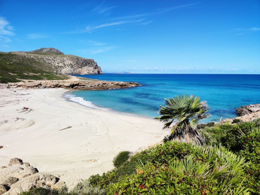 Pohádková pláž Cala de Font Salada, Mallorca