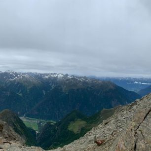 Hochreichkopf, Stubai, Tyrolsko, Rakouské Alpy