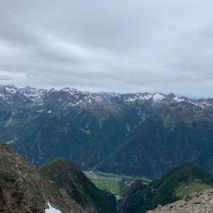 Hochreichkopf, Stubai, Tyrolsko, Rakouské Alpy