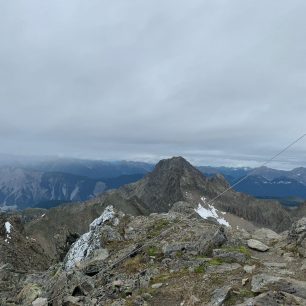 Hochreichkopf, Stubai, Tyrolsko, Rakouské Alpy