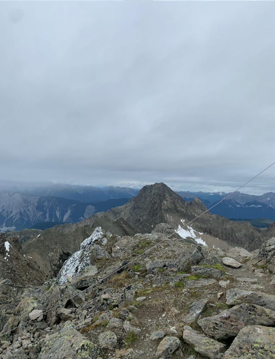 Hochreichkopf, Stubai, Tyrolsko, Rakouské Alpy