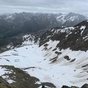 Hochreichkopf, Stubai, Tyrolsko, Rakouské Alpy