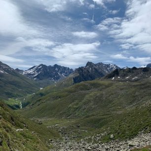 Hochreichkopf, Stubai, Tyrolsko, Rakouské Alpy