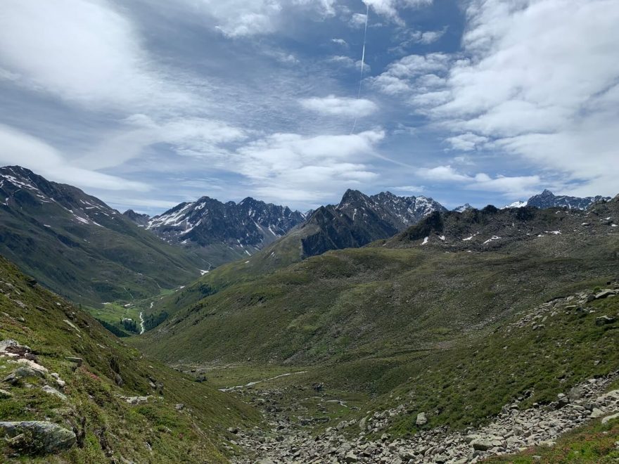 Hochreichkopf, Stubai, Tyrolsko, Rakouské Alpy