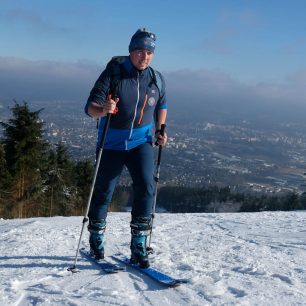 Testování zateplených kalhot SH 520 X-WARM na skialpech