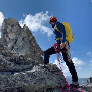 Zlatým hřebem pobytu na Rudolfshutte je výstup na Granatspitze, Vysoké Taury, rakouské Alpy