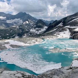 Zlatým hřebem pobytu na Rudolfshutte je výstup na Granatspitze, Vysoké Taury, rakouské Alpy