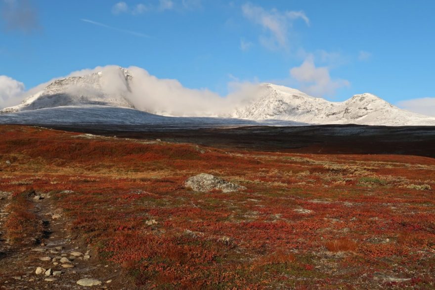 Úsek Ammarnäs - Hemavan. Dálkový trek Kungsleden, Laponsko, Švédsko