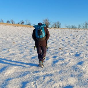 Testování nesmeků Nesmeky CAMP Ice Master Evo na Žalý v Krkonoších