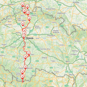 Poutní místa na stezce středozemím, Stezka středozemím, Via Czechia