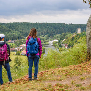 Výhledy na řeku Lužnici, Stezka středozemím, Via Czechia