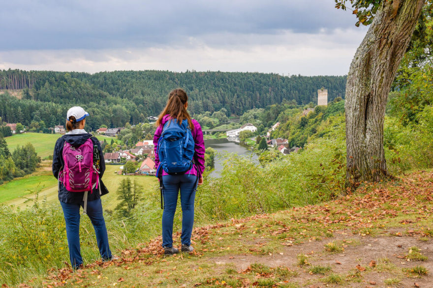 Výhledy na řeku Lužnici, Stezka středozemím, Via Czechia