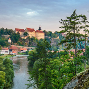 Pohled na zámek Bechyně, Stezka středozemím, Via Czechia