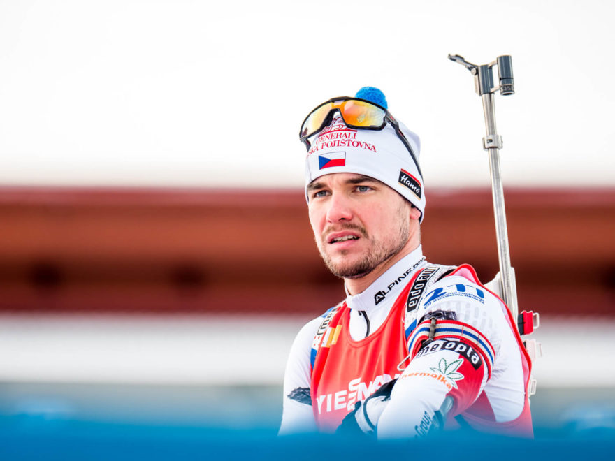 Michal Krčmář, český reprezentant v biatlonu (foto: Petr Slavík, český biatlon).