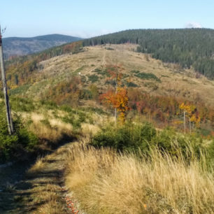 Volovské vrchy. Cesta hrdinů SNP, Slovensko.