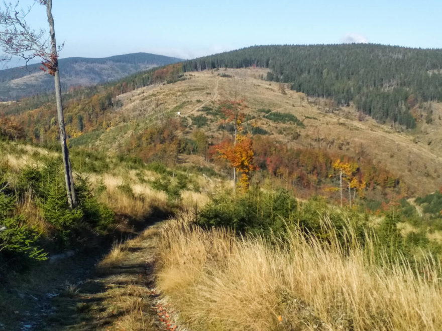 Volovské vrchy. Cesta hrdinů SNP, Slovensko.