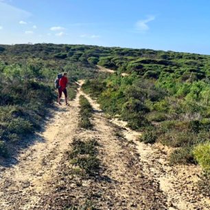 Fisherman´s Trail, Rota Vicentina. Portugalsko.