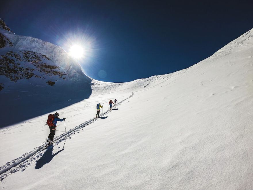 Skialpový výstup a sjezd Gran Paradiso