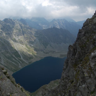 Veľké Hincovo pleso, ze Štrbského plesa na Kôprovský štít