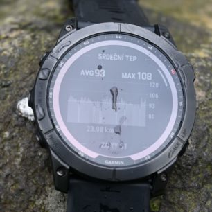 Záznam poslední aktivity - GARMIN FÉNIX 7X SOLAR