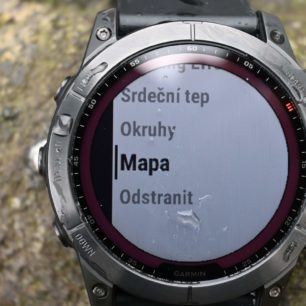 Záznam poslední aktivity - GARMIN FÉNIX 7X SOLAR