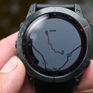 Záznam poslední aktivity - GARMIN FÉNIX 7X SOLAR 7