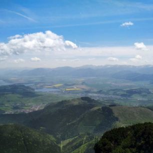 Liptovská mara a Nízké Tatry, Velký Choč, Slovensko