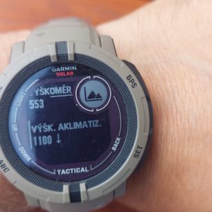 Klasický výškoměr - GARMIN INSTINCT 2 SOLAR TACTICAL EDITION