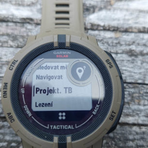 Projekce Trasového bodu - GARMIN INSTINCT 2 SOLAR TACTICAL EDITION