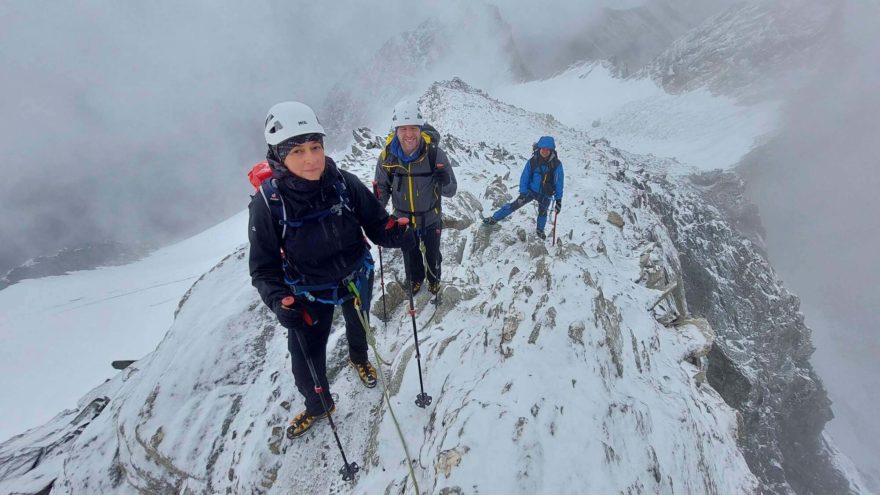 Boty KAYLAND CROSSMOUNTAIN GTX si poradily i s novou nadílkou sněhu