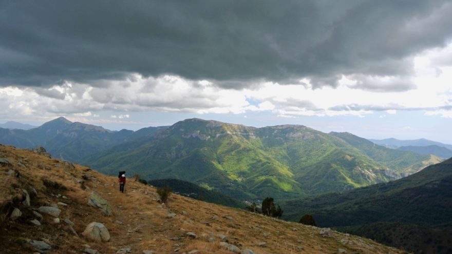 Přechod Ligurských Alp, Itálie