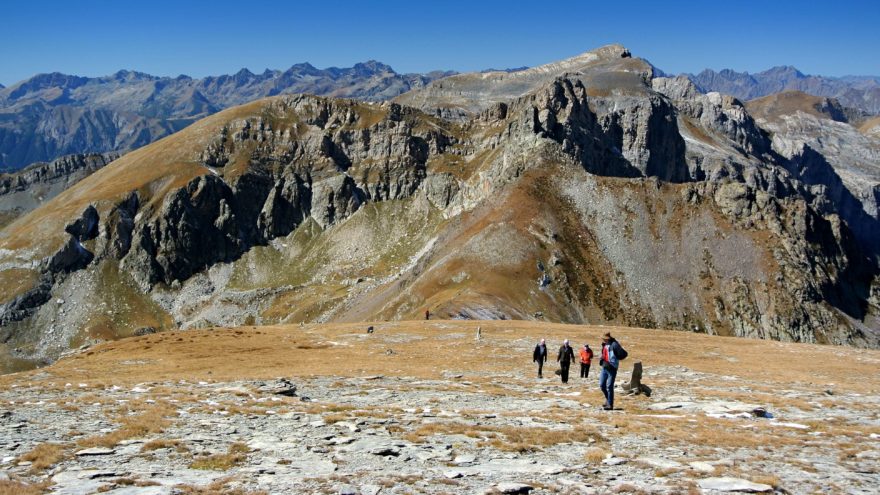 Výstup na Cima Pian Ballaur, Ligurské Alpy, Itálie