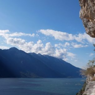 Via Ferrata Sentiero dei Contrabbandieri, Lago di Garda, Itálie