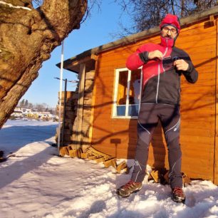 Zateplená kapsa na levé straně hrudníku na telefon - CRAZY JACKET ACCELERATION MAN