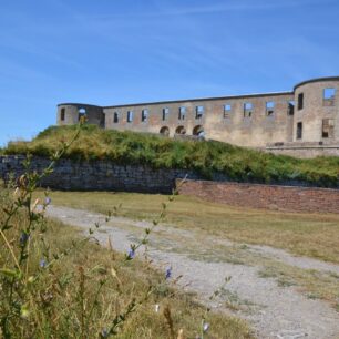 Pevnost Borgholm na ostrově Öland, Švédsko.