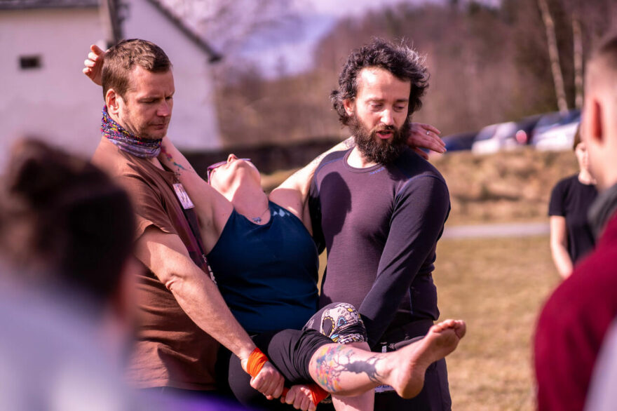 Kurz outdoorové první pomoci Horal od ZdrSem. (foto Jakub Staněk, ZDrSEM)