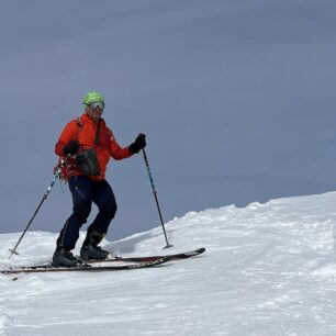 S bundou Simond Sprint na skialpech v Rakousku jsem ve sjezdu ocenil kvalitní zateplení