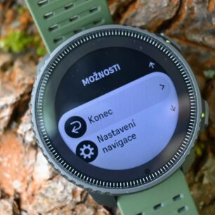 Pro výstup z různých MENU je třeba použít položku Konec - SUUNTO VERTICAL TITANIUM SOLAR