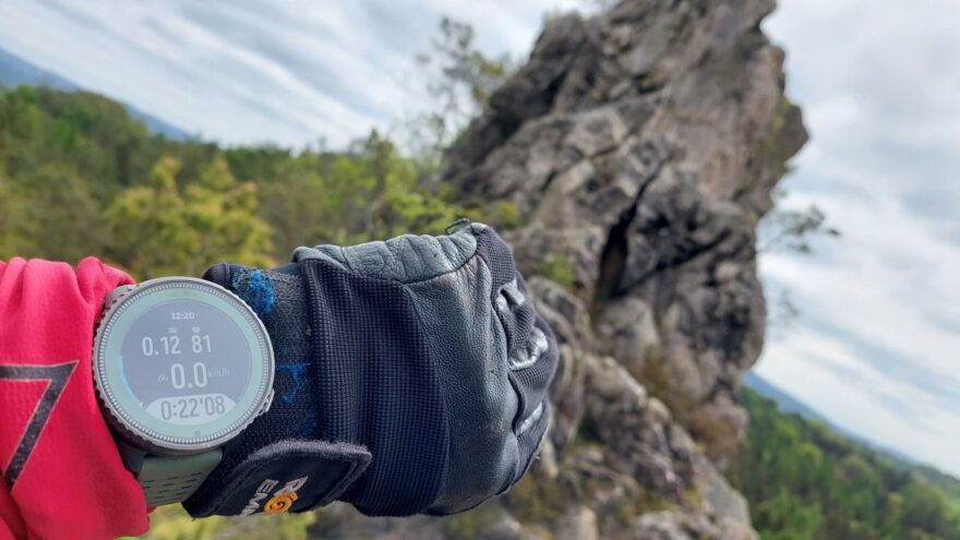 Sledování aktivity lezení - SUUNTO VERTICAL TITANIUM SOLAR